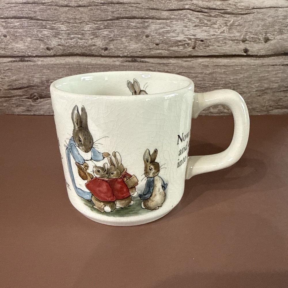 Wedgwood Peter Rabbit Beatrix Potter Children's Drink Mug Cup